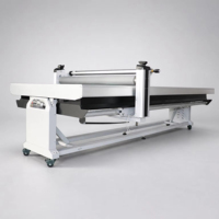 Table d'application LEFU 1600MM*3200MM (5ft*11ft) pour vinyle, avec laminateur à plat et compresseur d'air LF1732-B4