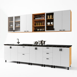 โมดูลตู้ไม้ธรรมชาติ 3M ทนความชื้น รุ่น BTB68018 สำหรับตู้ครัว - Product Image 1