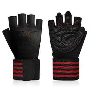 High quality Anti-Slip Gym Fitness <b>Gloves</b> Custom Workout-Use Leather Weight <b>Lifting</b> <b>Gloves</b> OEM Service Gym Fitness <b>Gloves</b> - Product Image 3