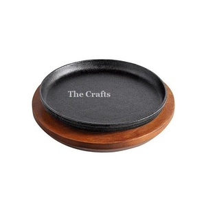 Placa chisporroteante de madera y hierro de diseño maravilloso con la mejor calidad, tamaño y forma personalizados, placa chisporroteante - Product Image 4