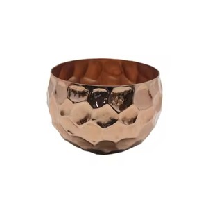 Copper Fruit <b>Bowl</b> for Tabletop Serving for Salad <b>Dessert</b> for Home Hotel Kitchen Party Use - Product Image 3