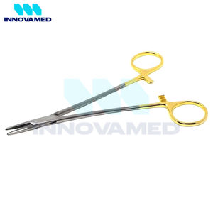 Avec poignée couleur dorée Bon fournisseur Service OEM ODM Instruments chirurgicaux manuels réutilisables en acier inoxydable avec support en ligne - Product Image 2