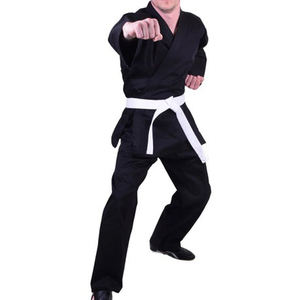 Vente en gros Uniformes d'arts martiaux Uniforme de karaté Taekwondo Entraînement au combat Sports Combinaison de karaté unisexe - Product Image 5