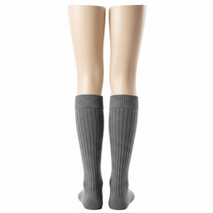 Eco Friendly Knee Length Knitted <b>Socks</b> Cotton Spandex Soft Breathable Stretch <b>Warm</b> Long <b>Socks</b> For <b>Men</b> Women Daily Wear Comfort - Product Image 5
