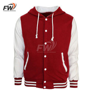 Chaquetas universitarias para hombre al por mayor, chaquetas universitarias lisas con logotipo personalizado, chaqueta universitaria tipo Letterman para hombre - Product Image 1