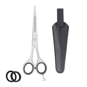 Fine Quality Professional Barber Hair Cutting Scissors 440c Steel Hair Dressing Fancy Razor Sharp Blades Scissors Custom Logo