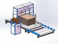 Machine de pulvérisation de colle à commande PLC pour panneaux sandwich FRP XPS à entraînement électrique, avec plaque intégrée en aluminium et panneau en silicate de calcium