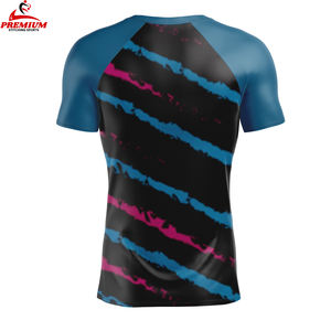 Vente en gros personnalisée Chemises de compression Couche de base Chemise d'entraînement en polyester Chemise de compression pour homme Fitness à manches courtes - Product Image 2