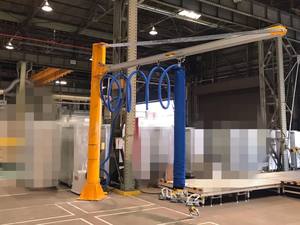 Grue à flèche de construction électrique portable unique de qualité en gros multifonctionnelle avec composant de pompe à noyau - Product Image 3