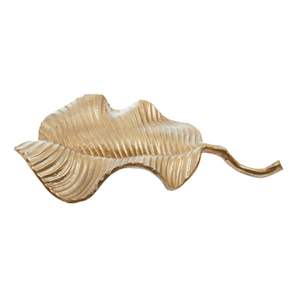 Plat décoratif en métal pour la maison contemporaine Accent de table esthétique et élégant avec un design de qualité supérieure - Product Image 1