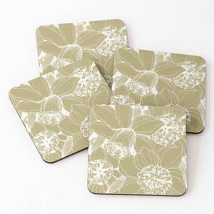 Hot Selling Waterproof Soft Non-slip Wood Coasters Cup Pad Mat for Tabletop Protection Custom <b>Wooden</b> Coasters for Wholesale - Product Image 6