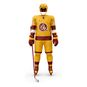 Maillots de hockey sur glace de qualité Teamwear à séchage rapide avec numéros appliqués, tissu en maille polyester 280 GSM, sangle de combat - Product Image 1