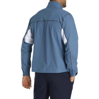 Polo de golf en tissu microfibre extensible Veste coupe-vent respirante Doublure en maille pour homme