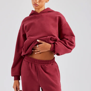 Sweat-shirt à capuche personnalisé pour femme, imprimé, à fermeture éclair, tricoté, manches longues, pull vintage, streetwear, hiver, avec badge - Product Image 5