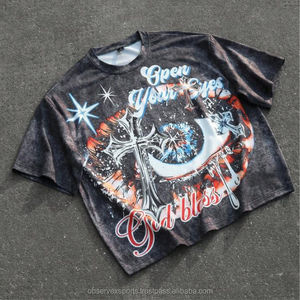 เสื้อยืดผู้ชายทรงบ็อกซี่ คอโอ ผ้าฝ้าย 100% คุณภาพสูง ระบายอากาศได้ดี แห้งเร็ว เป็นมิตรกับสิ่งแวดล้อม รับสกรีนโลโก้ จากผู้ผลิตชั้นนำ - Product Image 1