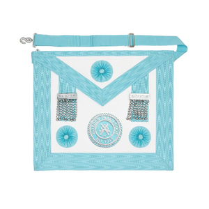 Fabricado en cuero Master Masons grado Delantales con bolsillo masónico Regalia Delantal transpirable de Pakistán - Product Image 2