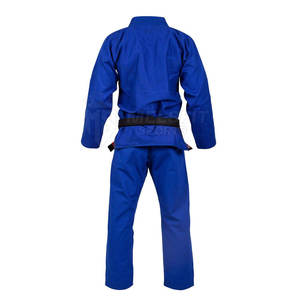 Couleur personnalisée Jiu Jitsu Kimono uniforme avec logo personnalisé vêtements d'arts martiaux - Product Image 3