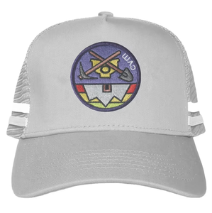 Topi Trucker Bordir Custom <span class=keywords><strong>Promo</strong></span> Musim Panas 2026, Hadiah Perusahaan Sporty, Set Topi Baseball 5 Panel Bergaris Samping Model AU - Product Image 6