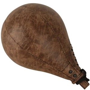 ลูกบอลซ้อมมวยหนังวินเทจแบบกำหนดเอง ลูกบอลออกกำลังกายแบบสปีดบอลสำหรับขายส่ง ลูกบอลชกมวยสำหรับฝึกซ้อม - Product Image 3