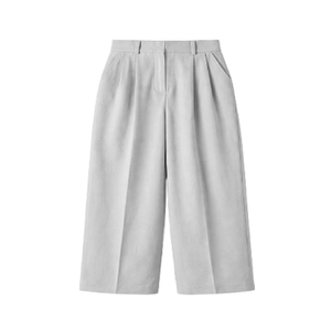 Pantalon de survêtement pour homme, coupe droite ample, taille haute, respirant et léger, en tissu peigné, écologique, style coréen, avec logo et couleur personnalisables - Product Image 4