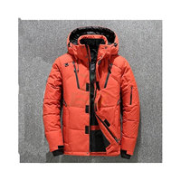 Veste d'hiver unisexe grande taille, col montant, décontractée, épaisse, chaude, respirante, imperméable, coupe-vent, avec fermeture éclair, pour la randonnée et les activités de plein air