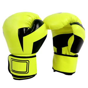 Gants de boxe professionnels en cuir de 16 oz et 14 oz pour le sparring, la sanda, l'entraînement en salle de sport, le combat MMA, le Muay Thai - Product Image 5