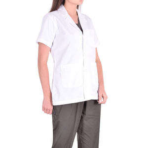 Venta al por mayor de moda caliente abrigos de algodón Doctor Bata Hospital uniformes médico Dental Lab Batas - Product Image 2