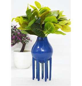 แจกันเคลือบผงโลหะสีสดใสสำหรับตกแต่งบ้านและงานแต่งงานแจกันเคลือบผงทำจากโลหะทันสมัยเป็นพิเศษ - Product Image 1