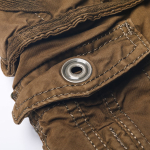 Shorts pour hommes Best-seller Jeans Short en coton pour homme multi-poches d'été Pantalon décontracté 6 poches Cargo Shorts pour homme - Product Image 4