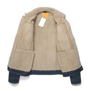 Veste en jean zippée personnalisée et respirante de qualité supérieure pour hommes Vestes en jean de qualité supérieure pour hommes - Product Image 3