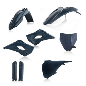 Acerbis Full Plastic ABS Motorcycle Fairing <b>Kit</b> for Husqvarna for Customizing Your Ride - Product Image 1