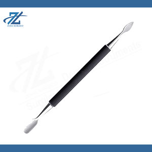 Max&Meet Pousse-cuticules triangulaire double face réutilisable en acier inoxydable, dissolvant de vernis à ongles, outil de manucure et de beauté, éplucheur - Product Image 3