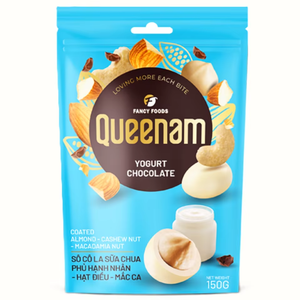 Chocolat en dragées de qualité supérieure, OEM/ODM, HALAL, vente en gros, expédition prête, amandes enrobées de yaourt, noix de cajou, noix de macadamia, 150 g, export - Product Image 1