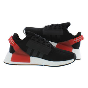 Chaussures Adidas NMD R1.V2 GS pour garçons Couleur : Noir/Rouge 100% authentiques - Product Image 4