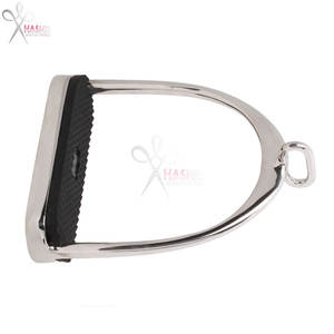 Étriers en acier inoxydable de haute qualité, traditionnels anglais, équilibrés, personnalisables, équipement d'équitation équestre - Product Image 3