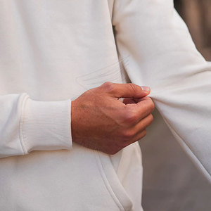 Survêtement pour homme tendance 2025, à capuche, décontracté, uni, écologique, respirant, 100% coton, logo personnalisé, vêtements d'hiver, mode - Product Image 6