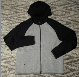 Ensemble de survêtement unisexe en molleton sport moderne personnalisé avec fermeture éclair, jogging, taille plus, ensemble d'hiver, écologique, séchage rapide, respirant - Product Image 2