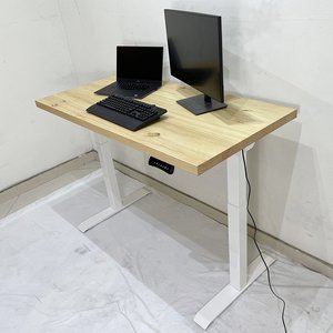 Muebles Contemporáneos para Oficina y Hogar, Mesa Elevadora FlexiDesk, Madera de Pino de 4 cm, 2 Articulaciones Eléctricas, FLD005 - Product Image 4