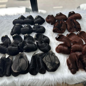 ที่ยังไม่ได้เวอร์จินผม Funmi เด้งมัดผมมัดผมผู้ขาย100% มนุษย์ - Product Image 1