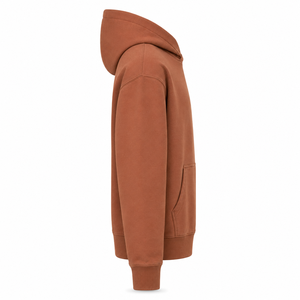 Sweat à capuche personnalisé pour homme, coupe droite, épais, en molleton de coton, avec épaules tombantes, poche, respirant, style streetwear hiver - Product Image 5