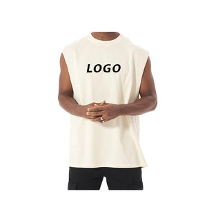 Men's Acid Wash Distressed Gym Tank <b>Top</b> <b>Oversize</b> Sleeveless Athletic <b>Vest</b> for Workout Vintage Fitness Singlet Retro Gym Wear - Product Image 3