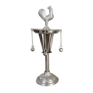 Juego de barra de aluminio Abrebotellas con mango Jigger Cenicero Tong y cubo de vino Herramientas de barra de metal de la India - Product Image 2