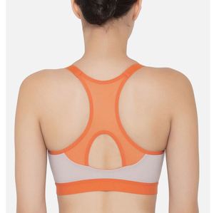 Soutien-gorge de sport pour femmes pour l'entraînement et le fitness Soutien-gorge de yoga respirant sans couture avec design personnalisé Nouvelle mode au Pakistan - Product Image 4