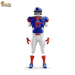 Uniformes de fútbol americano para hombres y mujeres, camiseta de rugby personalizada al por mayor, tecnología de sublimación, ropa de fútbol americano - Product Image 2