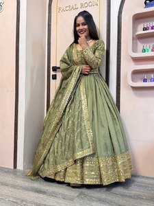 ชุดแฟนซีปาร์ตี้ดีไซน์เนอร์กับ dupatta - Product Image 6