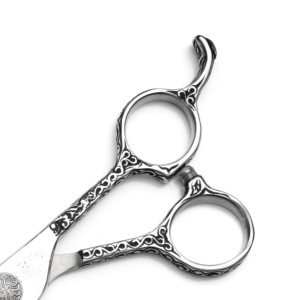 Ciseaux de barbier de qualité supérieure, manche en céramique, meilleurs ciseaux de coiffure, lame en acier inoxydable, tranchante - Product Image 3