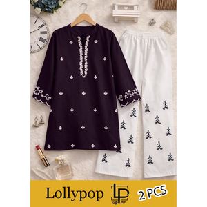 Traje indio y pakistaní de 2 piezas ORINGA EMB Series-Designer Stitched, precio 2099/-. - Product Image 6