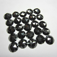 Diamants ronds noirs naturels à 100% en vrac à prix plus bas à vendre Pour la fabrication de bijoux fins