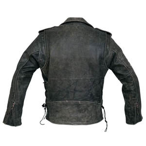 Chaqueta clásica de cuero para hombre, precio asequible, venta al por mayor, 2025, con impresión de logotipo personalizado, chaqueta transpirable a prueba de viento para hombre - Product Image 2