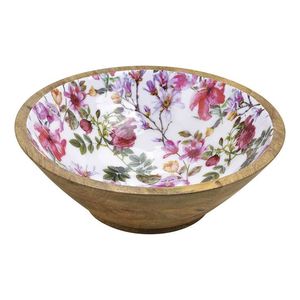 Bol en bois rustique pour servir et mélanger les salades de légumes, accessoires de décoration de table pour la maison et l'hôtel, tendance alimentaire - Product Image 2